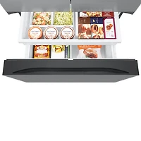 31 Cu. Ft. Stainless Mega Capacity French Door Smart Refrigerator 