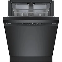 48 dBA Black Front Control Built-In Smart Dishwasher