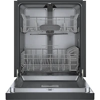 48 dBA Black Front Control Built-In Smart Dishwasher