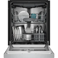 48 dBA 300 Series Stainless Front Control Built-In Smart Dishwasher