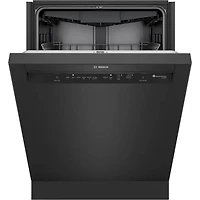 48 dBA Black Front Control Built-In Smart Dishwasher