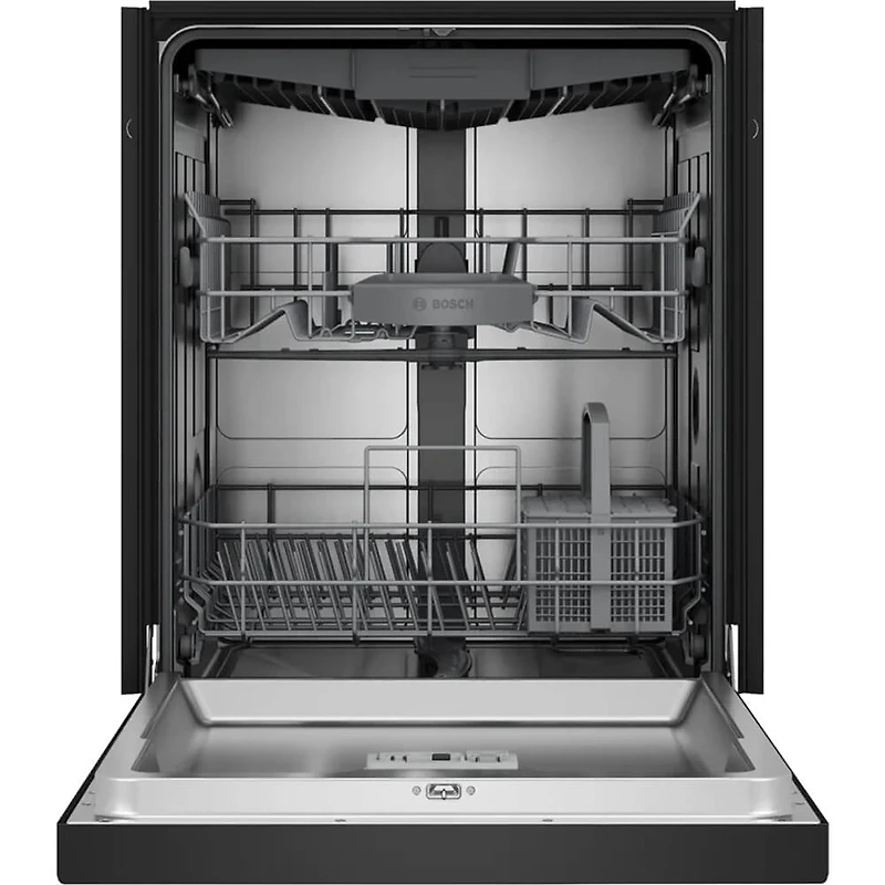 48 dBA Black Front Control Built-In Smart Dishwasher