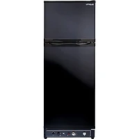10 Cu. Ft. Black Propane Top Freezer Refrigerator