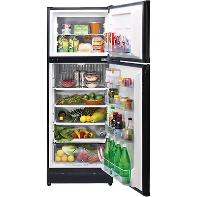 10 Cu. Ft. Black Propane Top Freezer Refrigerator