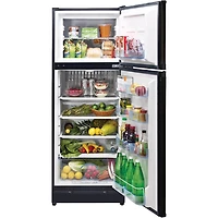 10 Cu. Ft. Black Propane Top Freezer Refrigerator
