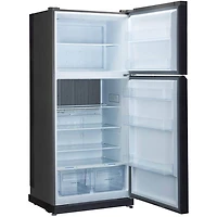 19 Cu. Ft. Black Propane Off-Grid Top Freezer Refrigerator