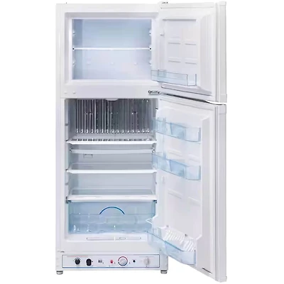 6 Cu. Ft. White Propane Off-Grid Counter-Depth Top Freezer Refrigerator