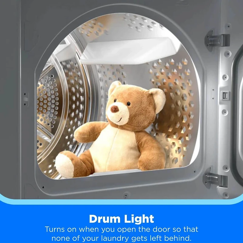 7.0 Cu. Ft. White Top Load Electric Dryer