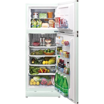 10 Cu. Ft. Classic Retro Summer Mint Green Propane Top Freezer Refrigerator