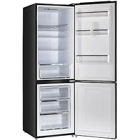 11.7 Cu. Ft. Black Solar DC Off-Grid Bottom Freezer Refrigerator