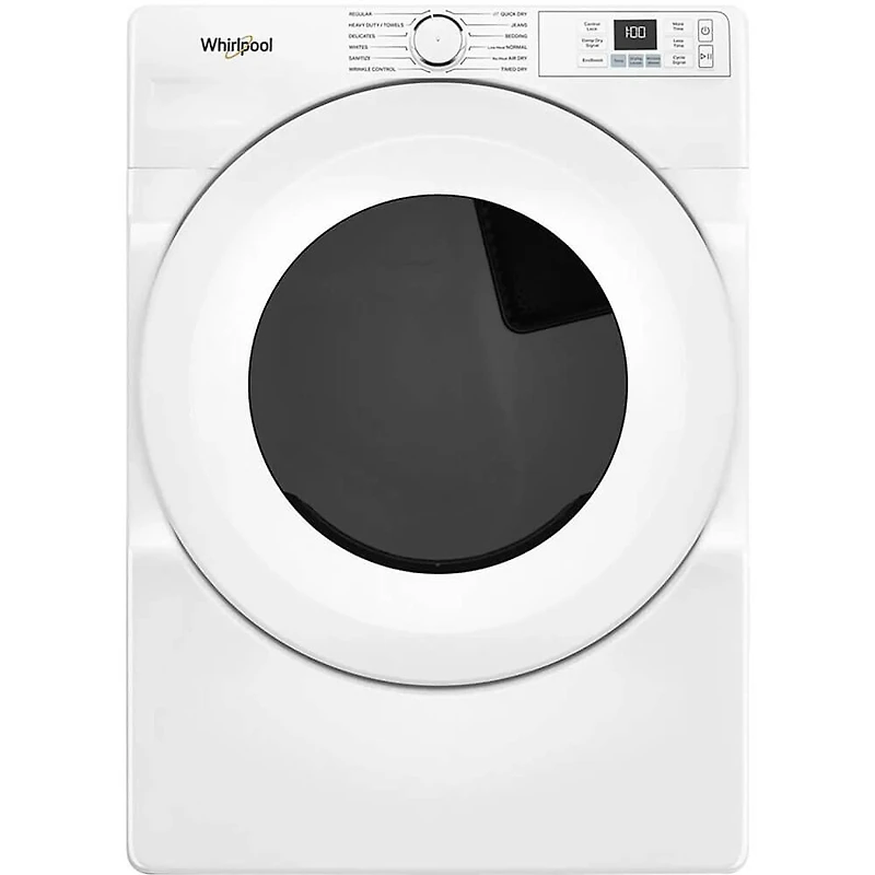 White Front Load Smart Washer/Dryer Pair with Pedestals