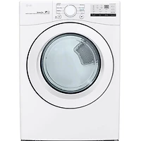 White Electric Front Load Washer/Dryer Pair with Storage Pedestals