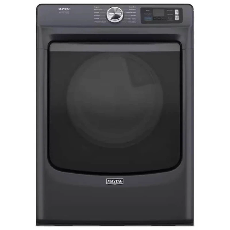 Midnight Steel Front Load Washer/Dryer Pair with Storage Pedestals