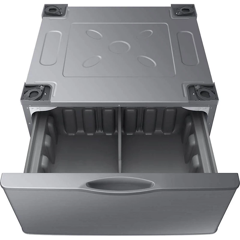Platinum Front Load Smart Washer/Dryer Pair with Pedestals