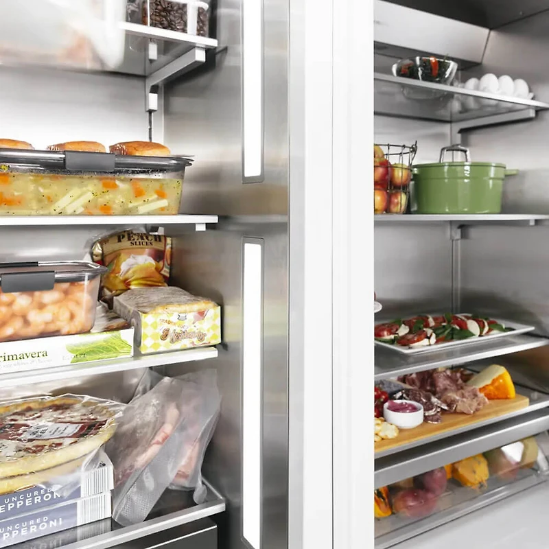 Cu. Ft. Panel Ready Freedom Collection Right Hinge Built-In Column Smart Freezer