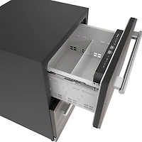 4.3 Cu. Ft. Panel Ready Undercounter Double Drawer Freezer/Refrigerator