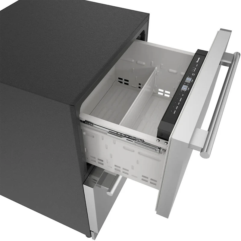 4.3 Cu. Ft. Masterpiece Stainless Undercounter Double Drawer Freezer/Refrigerator