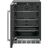 5.2 Cu. Ft. Panel Ready Left Hinge Glass Door Undercounter Refrigerator