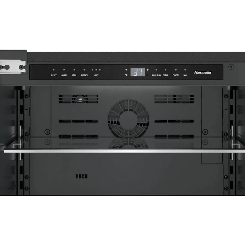 5.2 Cu. Ft. Panel Ready Left Hinge Glass Door Undercounter Refrigerator