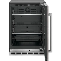 5.2 Cu. Ft. Panel Ready Right Hinge Glass Door Undercounter Refrigerator