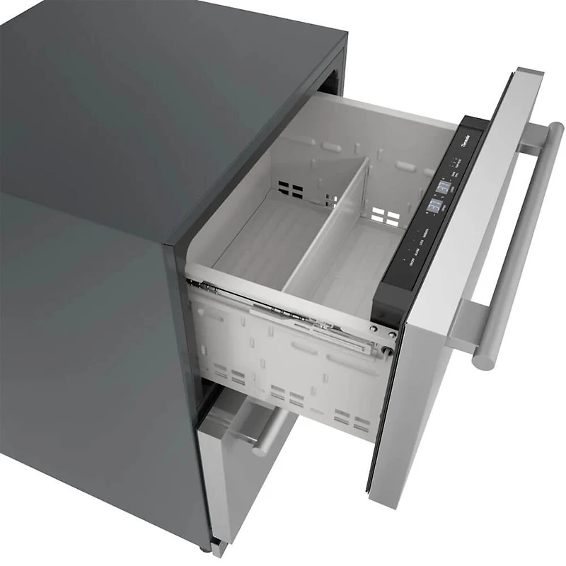 4.4 Cu. Ft. Masterpiece Stainless Undercounter Double Drawer Refrigerator