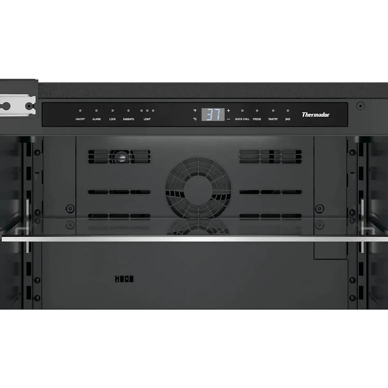 5.2 Cu. Ft. Professional Stainless Right Hinge Glass Door Undercounter Refrigerator