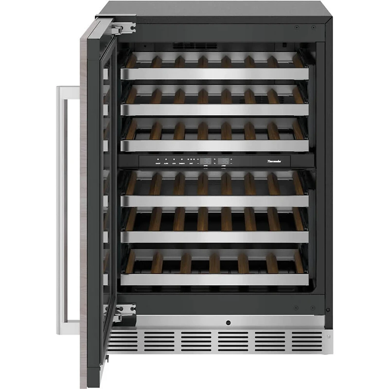 41 Bottle Freedom Collection Left Hinge Panel Ready Dual Zone Undercounter Wine Cooler