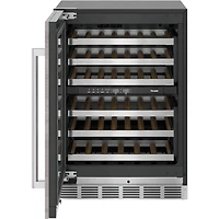 41 Bottle Freedom Collection Left Hinge Panel Ready Dual Zone Undercounter Wine Cooler
