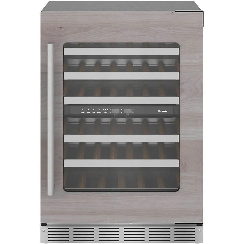 41 Bottle Freedom Collection Left Hinge Panel Ready Dual Zone Undercounter Wine Cooler