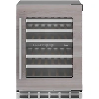 41 Bottle Freedom Collection Left Hinge Panel Ready Dual Zone Undercounter Wine Cooler
