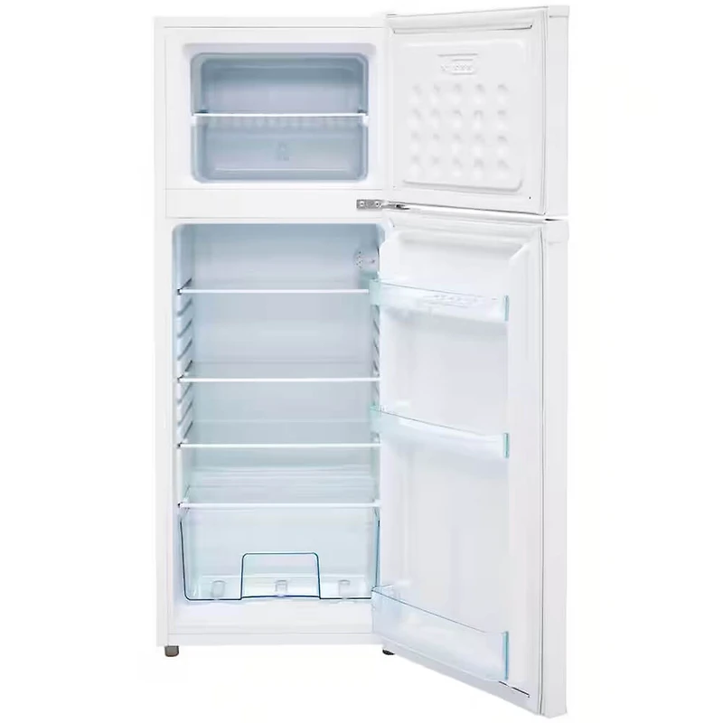 6 Cu. Ft. White Solar DC Off-Grid Counter-Depth Top Freezer Refrigerator