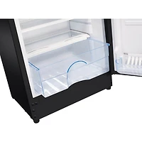 10.3 Cu. Ft. Black Solar DC Off-Grid Counter-Depth Top Freezer Refrigerator