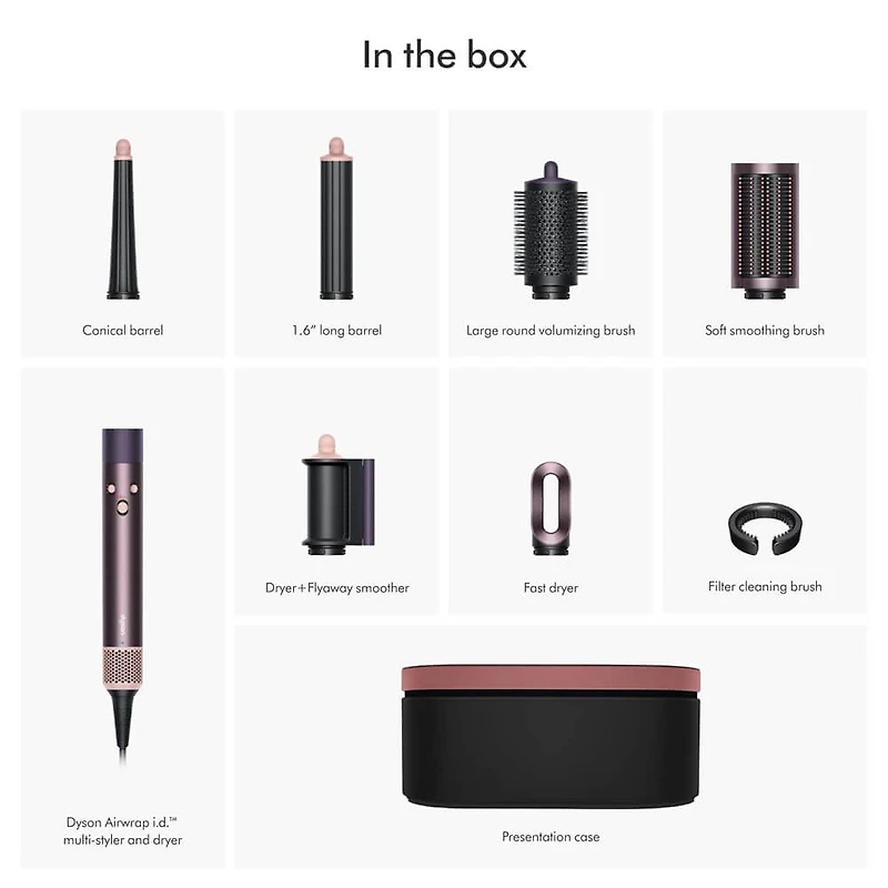 Airwrap i.d. 6-in-1 Smart Multi-Styler and Dryer for Straight and Wavy Hair