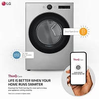 7.4 Cu. Ft. Graphite Steel Front Load Smart Electric Dryer