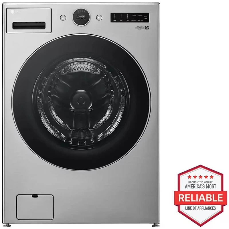 4.5 Cu. Ft. Graphite Steel Front Load Smart Electric Washer