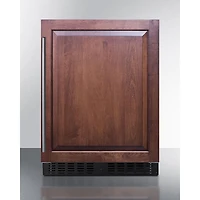 3.1 Cu. Ft. Panel Ready Stainless Undercounter Built-In Refrigerator