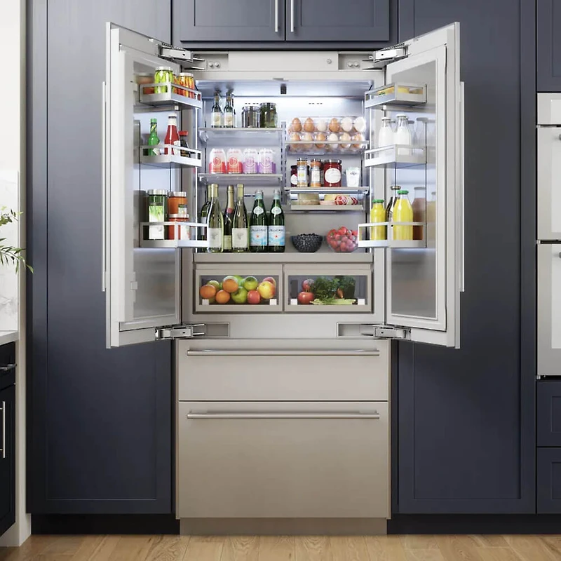 Cu. Ft. Freedom Collection Masterpiece Stainless Built-In French Door Smart Refrigerator
