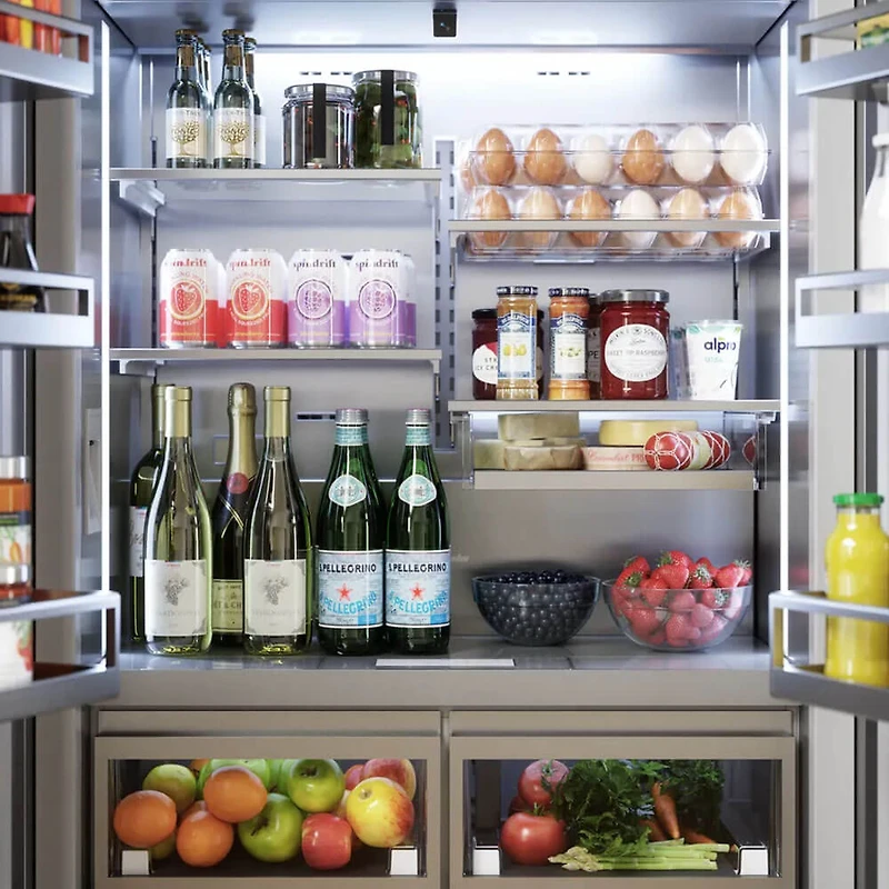 18.8 Cu. Ft. Freedom Collection Panel Ready Built-In Bottom Freezer Smart Refrigerator