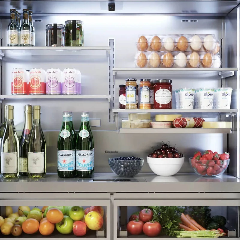 26.8 Cu. Ft. Freedom Collection Masterpiece Stainless 6-Door French Door Built-In Smart Refrigerator