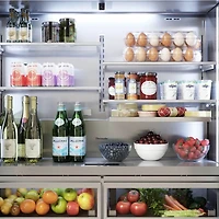 26.8 Cu. Ft. Freedom Collection Masterpiece Stainless 6-Door French Door Built-In Smart Refrigerator