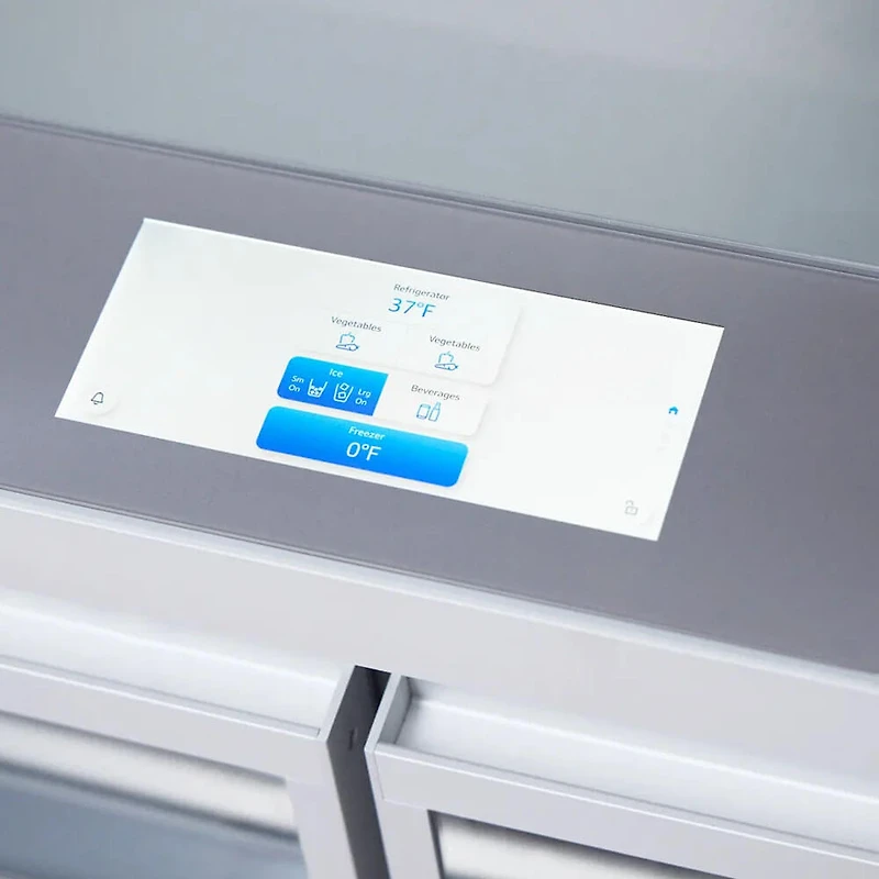 26.8 Cu. Ft. Freedom Collection Masterpiece Stainless 6-Door French Door Built-In Smart Refrigerator