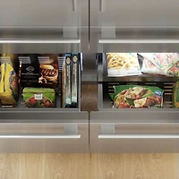 26.8 Cu. Ft. Freedom Collection Masterpiece Stainless 6-Door French Door Built-In Smart Refrigerator