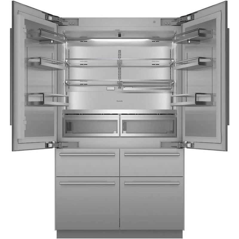 26.8 Cu. Ft. Freedom Collection Masterpiece Stainless 6-Door French Door Built-In Smart Refrigerator