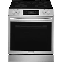 6.2 Cu. Ft. Stainless Stone Baked Pizza Freestanding Electric Convection Range