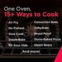 6.2 Cu. Ft. Stainless Stone Baked Pizza Freestanding Electric Convection Range