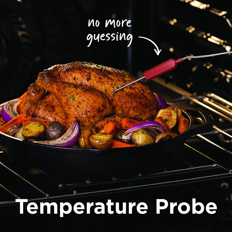 6.2 Cu. Ft. Stainless Stone Baked Pizza Freestanding Electric Convection Range