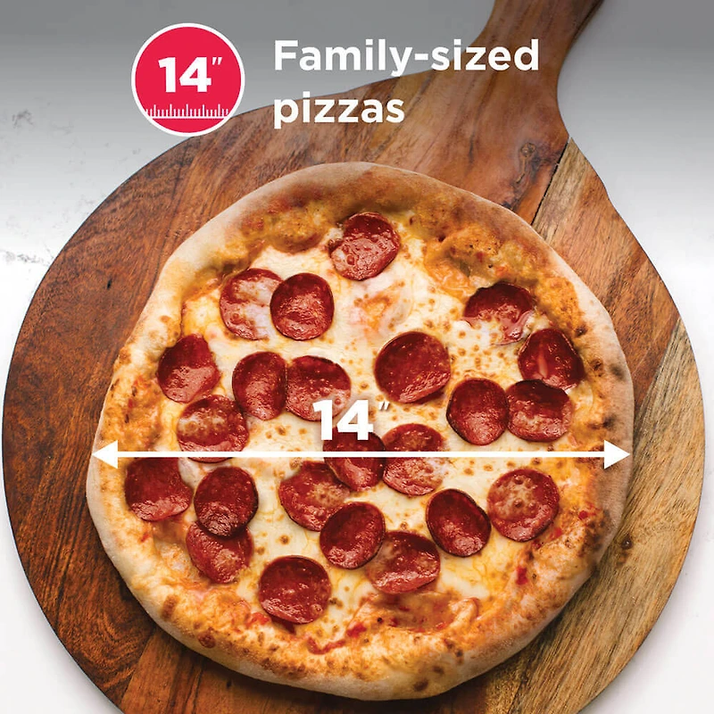 6.2 Cu. Ft. Stainless Stone Baked Pizza Freestanding Induction Electric Convection Range