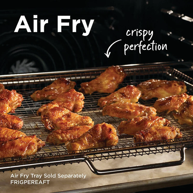 6.2 Cu. Ft. Stainless Stone Baked Pizza Freestanding Induction Electric Convection Range