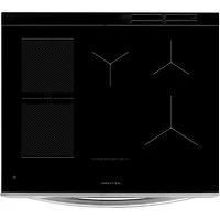 6.2 Cu. Ft. Stainless Stone Baked Pizza Freestanding Induction Electric Convection Range