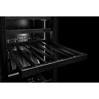 72 Bottle Panel Ready Dual Zone Column Wine Cooler